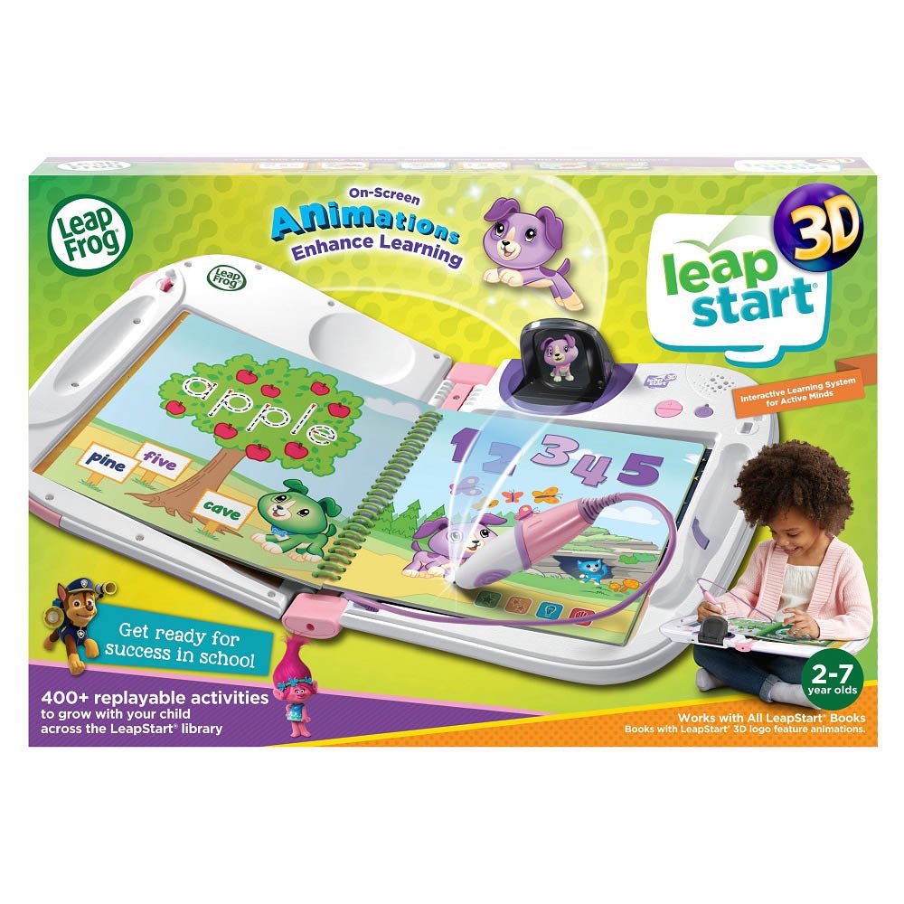 LEAPSTART 3D LEARNING SYSTEM (PINK) LEAPFROG - Premium for Kids in Qatar | Toysaro.com