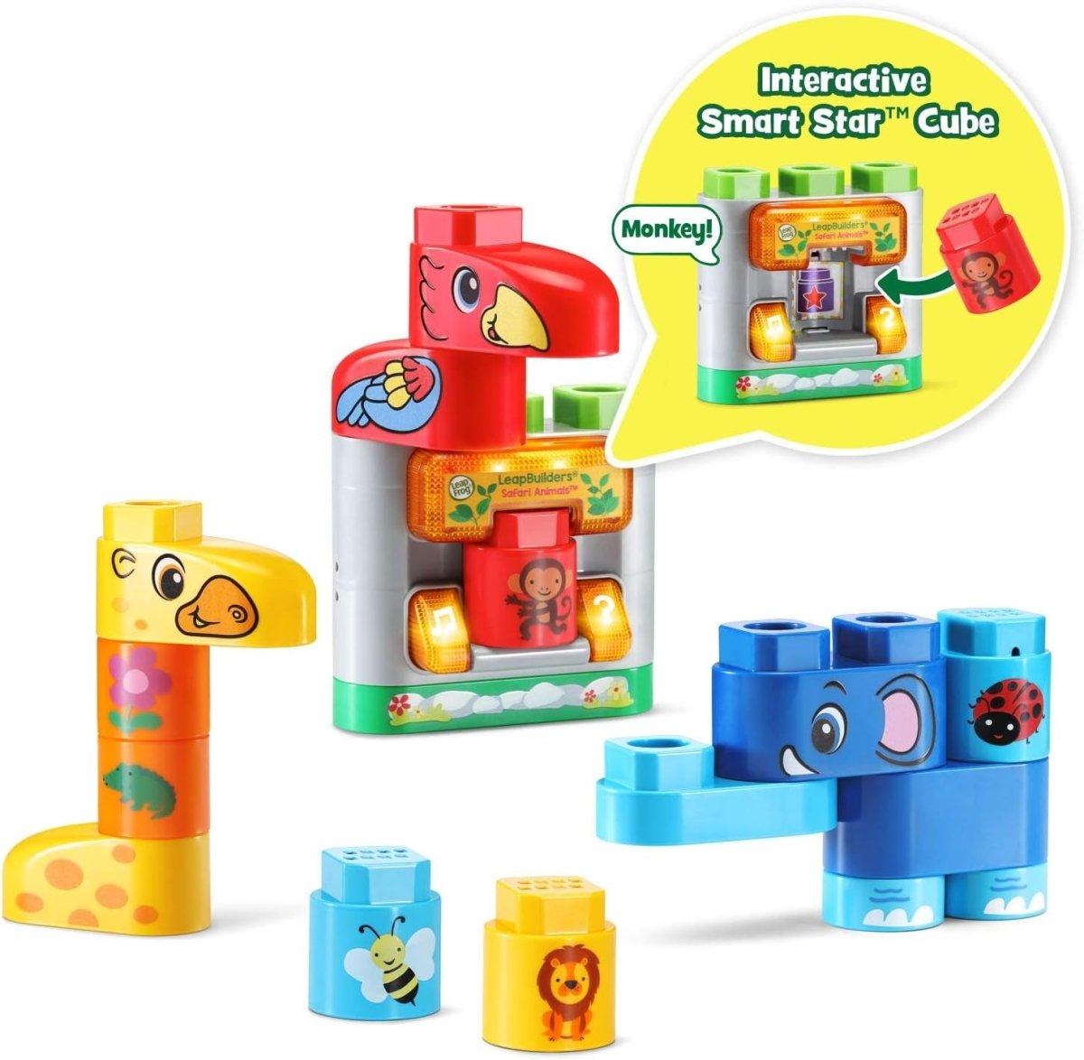 LEAPFROG BLOCK PLAY - WILD ANIMAL - Premium for Kids in Qatar | Toysaro.com