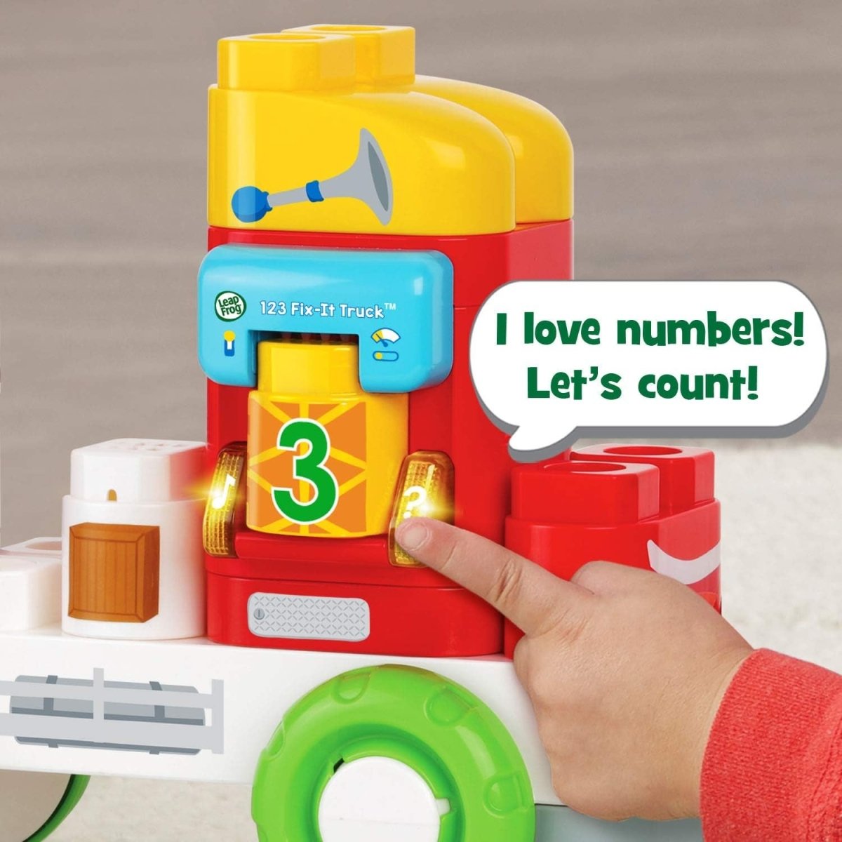 LEAPFROG BLOCK PLAY - VEHICLE FIX IT TRUCK - Premium for Kids in Qatar | Toysaro.com