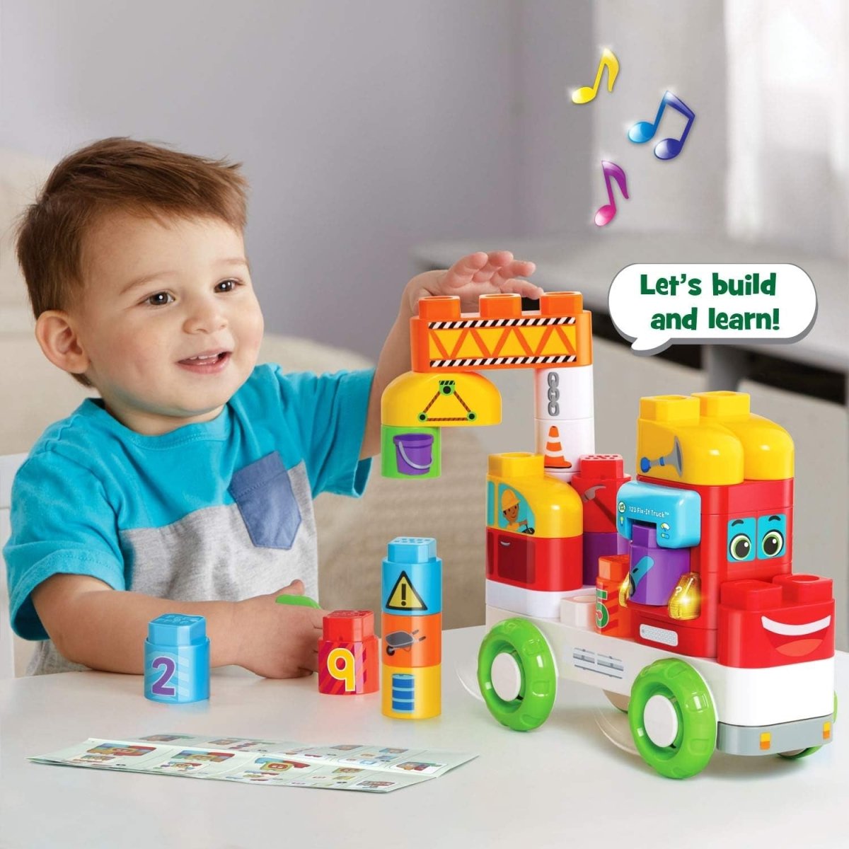 LEAPFROG BLOCK PLAY - VEHICLE FIX IT TRUCK - Premium for Kids in Qatar | Toysaro.com