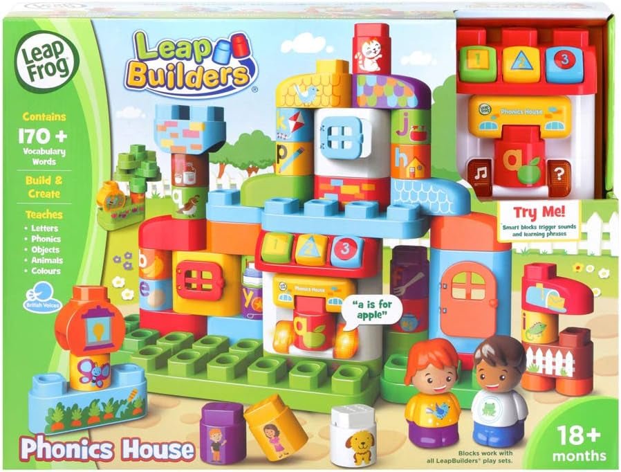LEAPFROG BLOCK PLAY - PHONIC HOUSE - Premium for Kids in Qatar | Toysaro.com