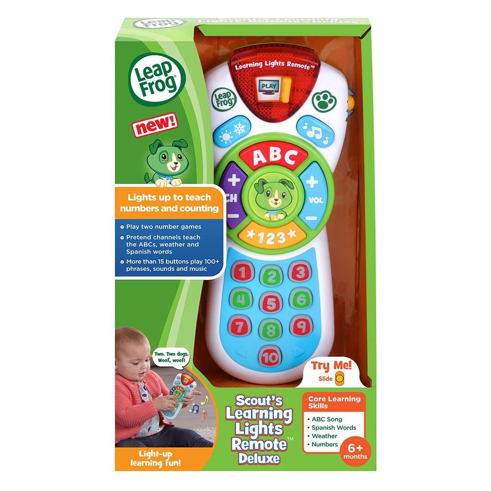 LEAPFROG SCOUT'S LEARNING LIGHTS REMOTE - MULTI COLOR - LF 80 - 606203 - Premium for Kids in Qatar | Toysaro.com