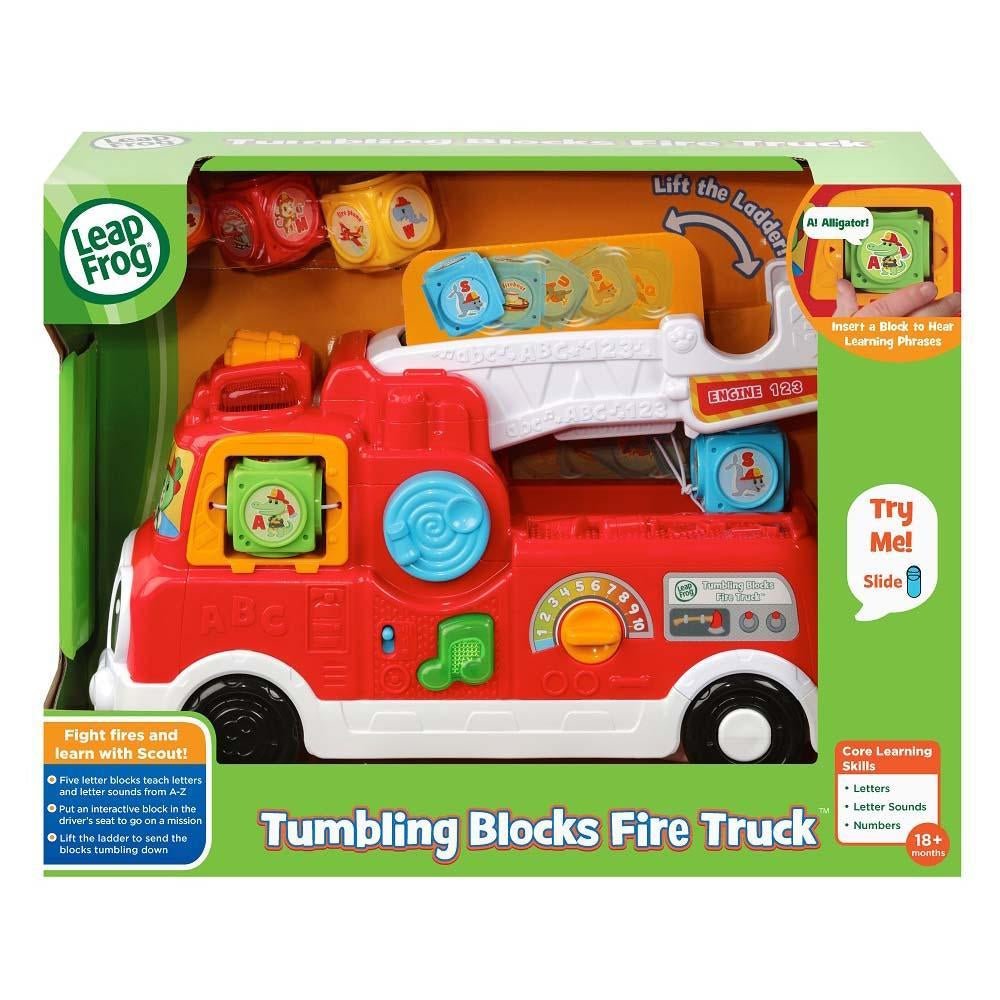 LEAPFROG TUMBLING BLOCKS FIRE ENGINE - Premium for Kids in Qatar | Toysaro.com