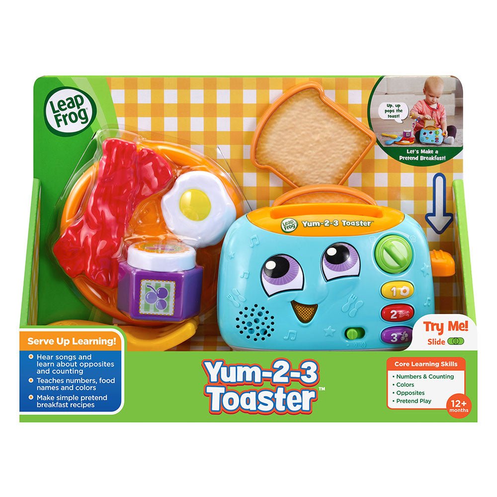 LEAPFROG YUM - 2 - 3 TOASTER - Premium for Kids in Qatar | Toysaro.com