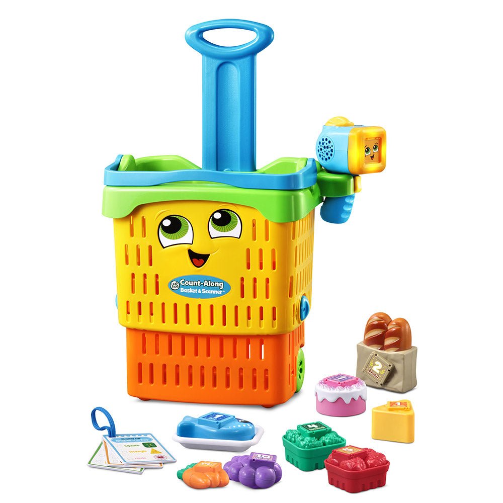 LEAPFROG COUNT ALONG BASKET & SCANNER - Premium for Kids in Qatar | Toysaro.com