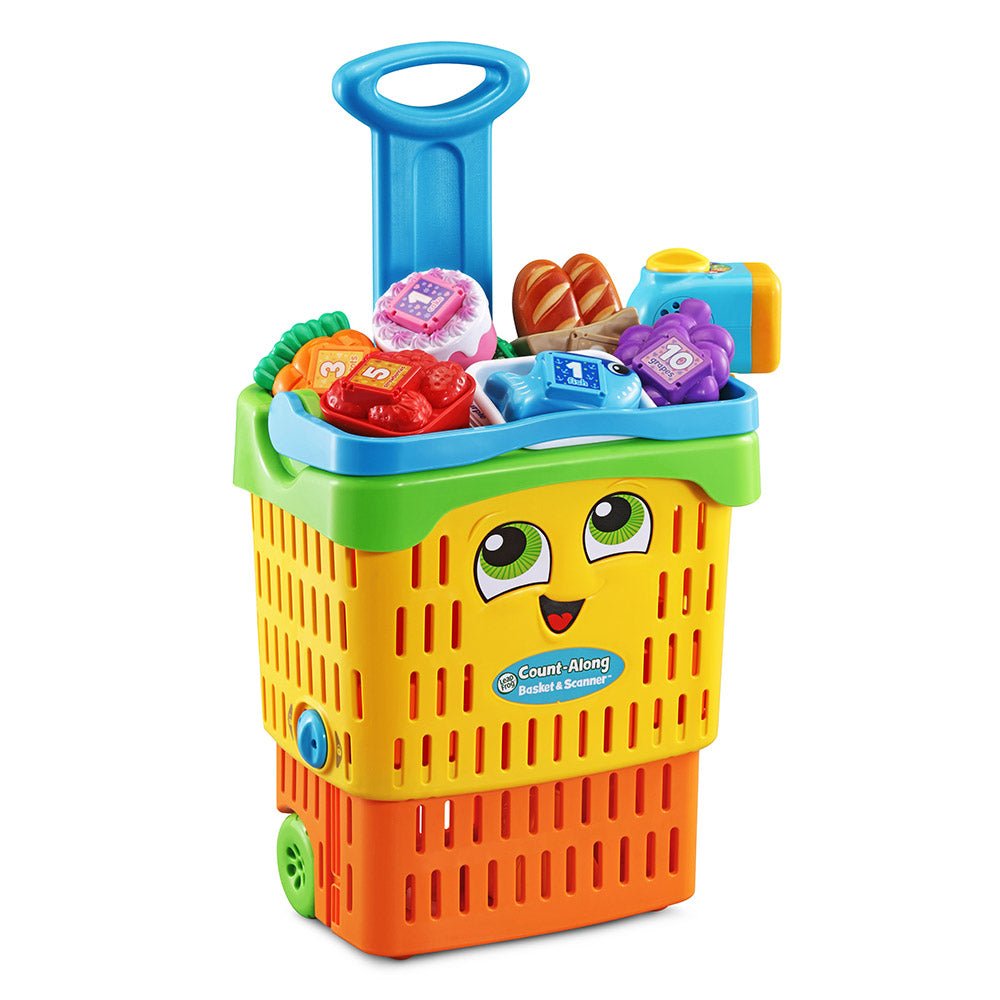LEAPFROG COUNT ALONG BASKET & SCANNER - Premium for Kids in Qatar | Toysaro.com