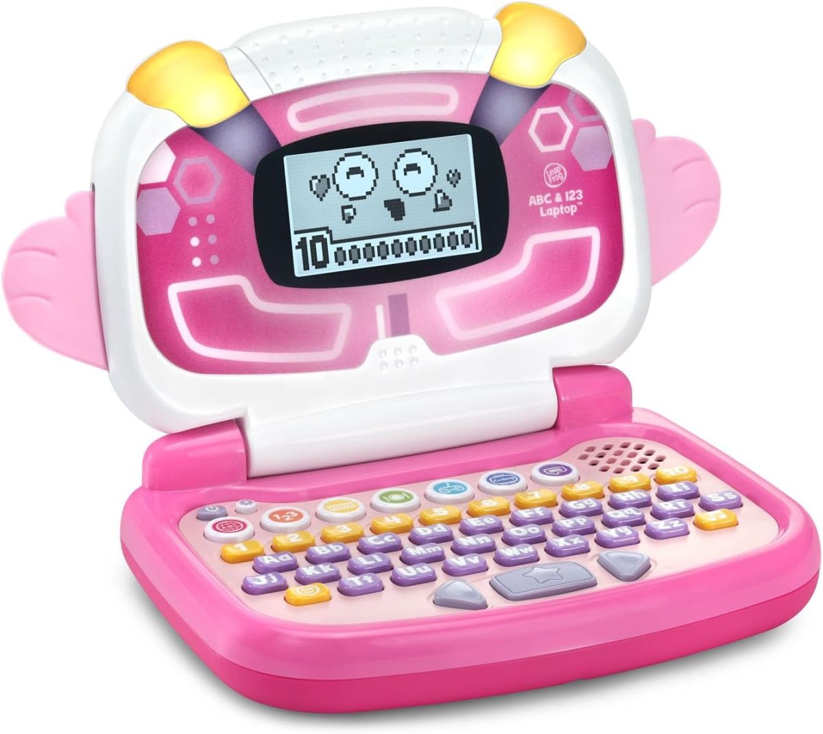 LEAPFROG CLIC THE ABC, 123 LAPTOP - PINK - Premium for Kids in Qatar | Toysaro.com