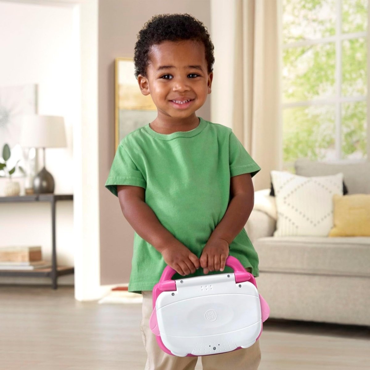 LEAPFROG CLIC THE ABC, 123 LAPTOP - PINK - Premium for Kids in Qatar | Toysaro.com