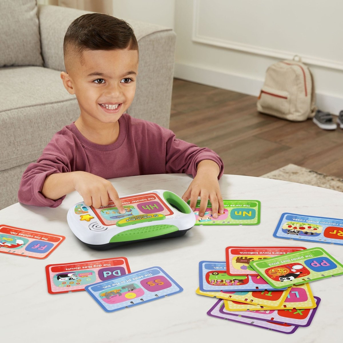 SLIDE - TO - READ ABC FLASH CARDS - Premium for Kids in Qatar | Toysaro.com