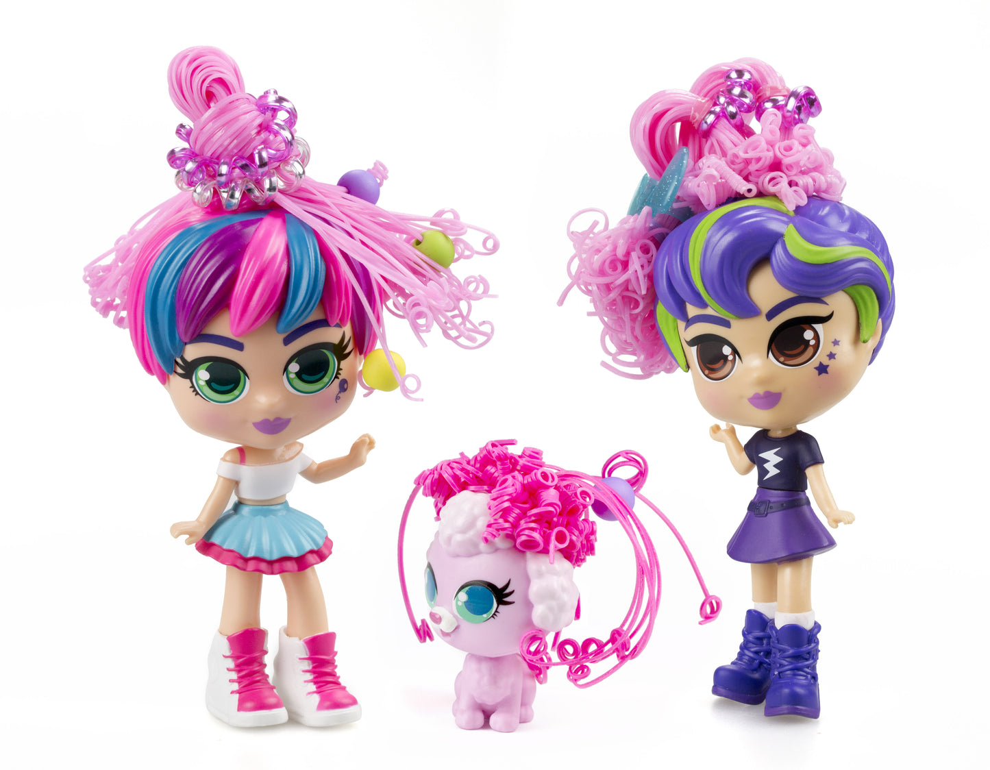 SILVERLIT CURLIGIRLS COLOR CHANGE TWIN ASST