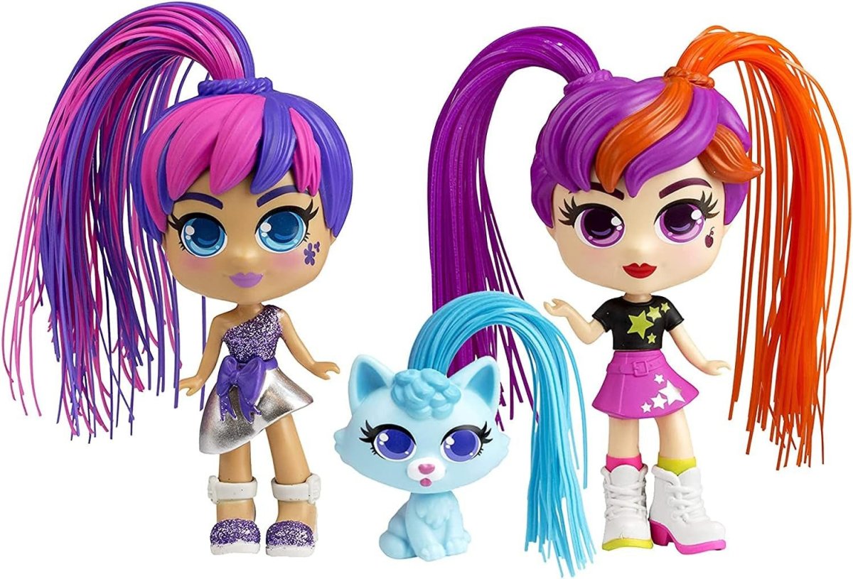 SILVERLIT CURLIGIRLS COLOR CHANGE TWIN ASST - Premium for Kids in Qatar | Toysaro.com