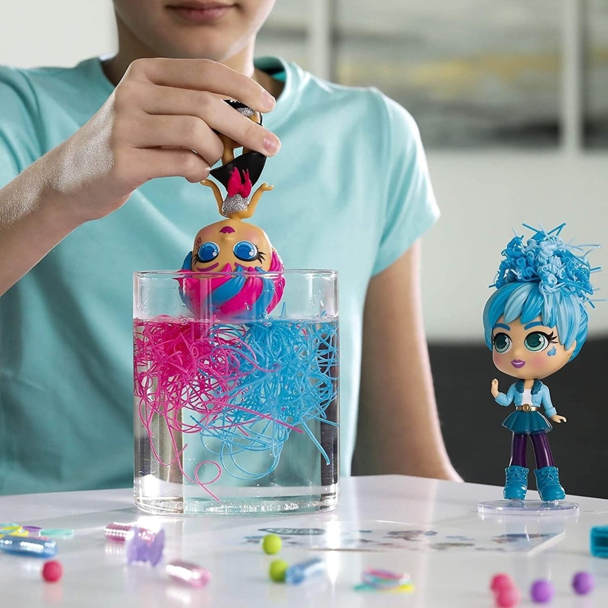 SILVERLIT CURLIGIRLS COLOR CHANGE TWIN ASST - Premium for Kids in Qatar | Toysaro.com