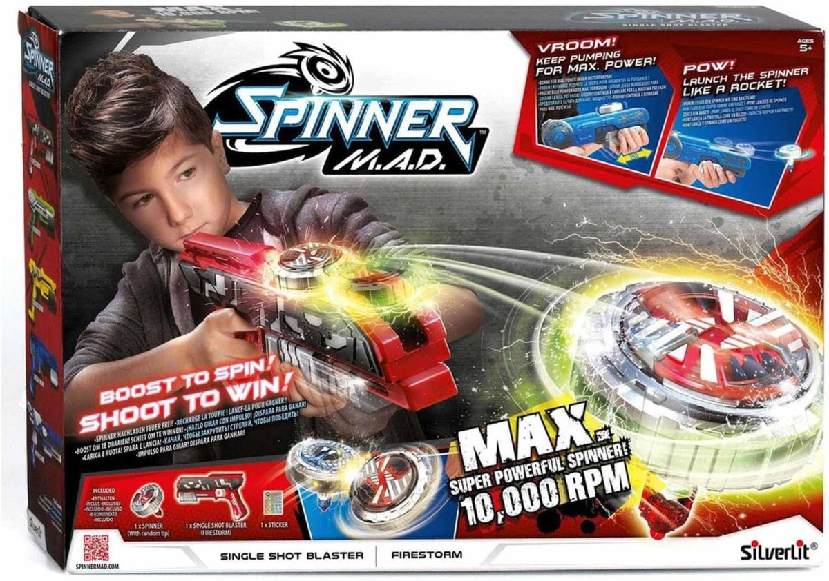 SINGLE SHOT BLASTER FIRESTORM - Premium for Kids in Qatar | Toysaro.com