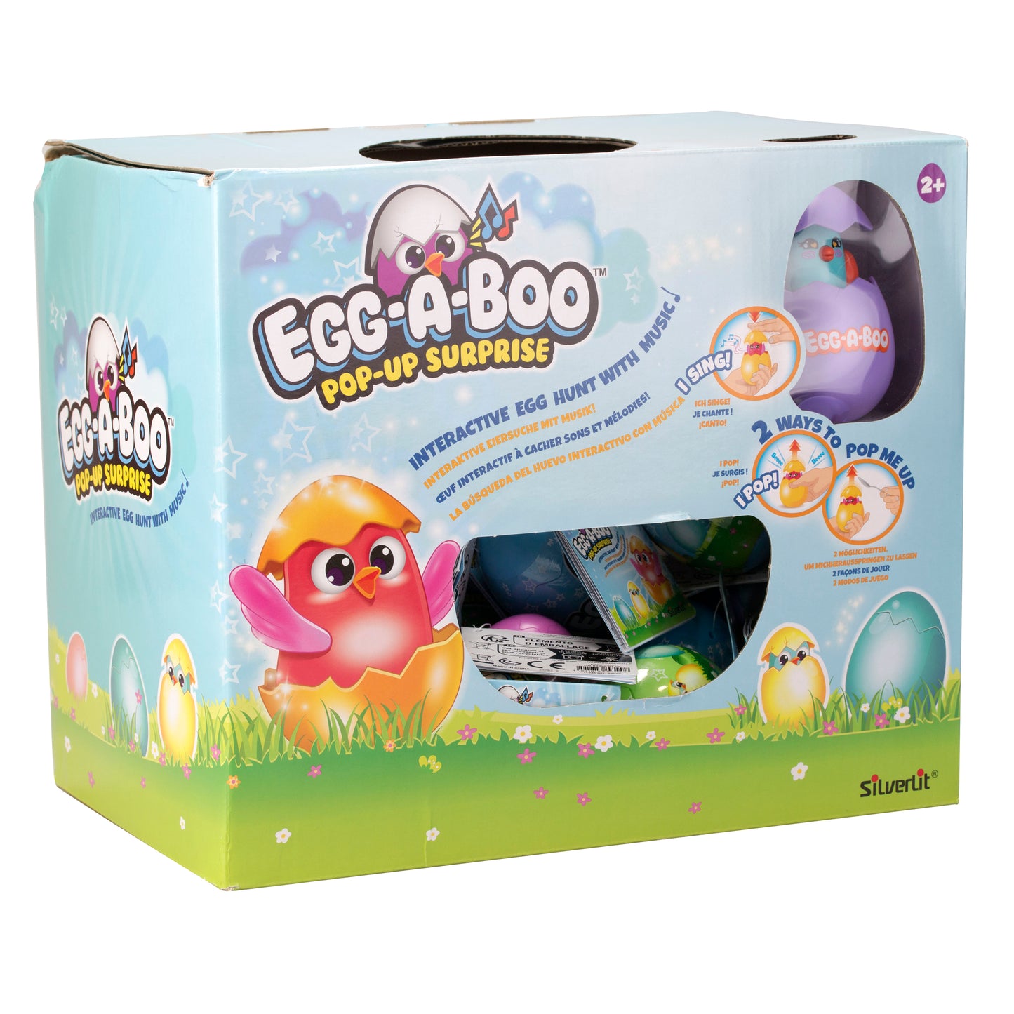 EGG A BOO 2 EGGS 24 PCS DISPLAY