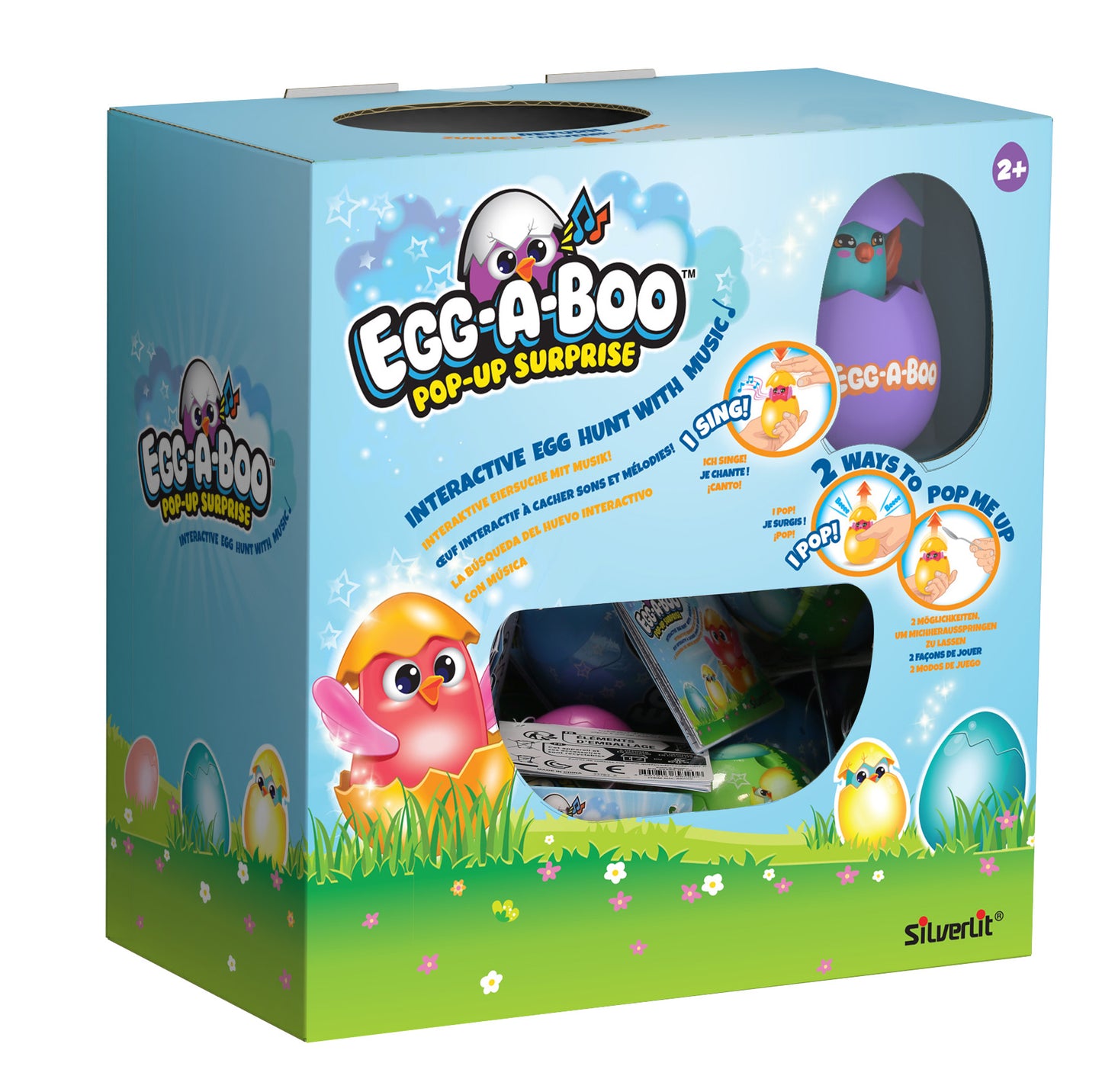 EGG A BOO SINGLE 24/96 PCS DISPLAY