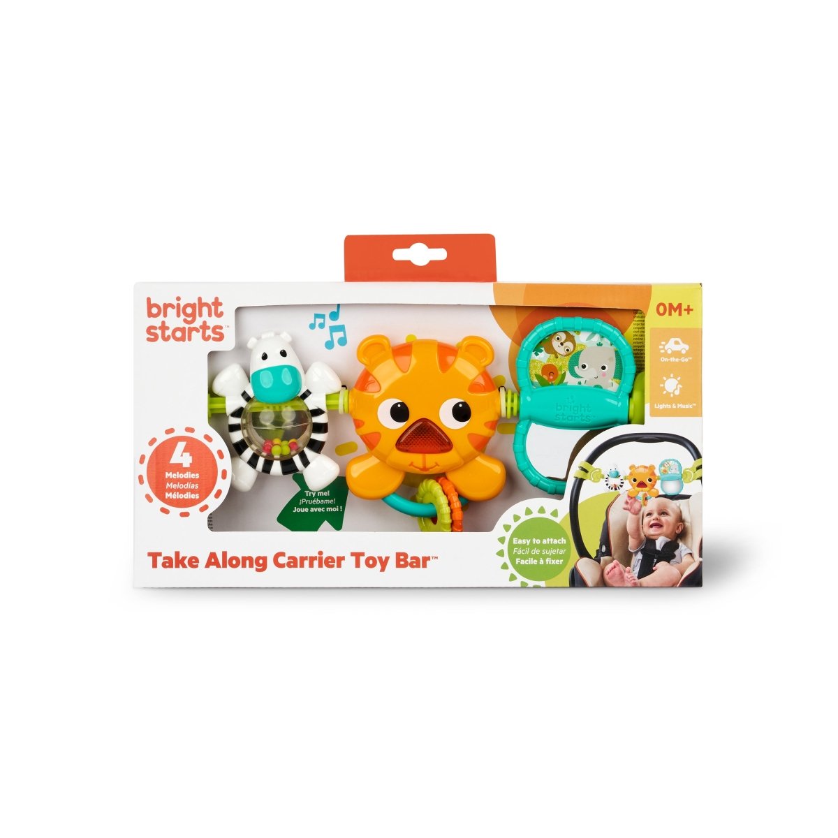 BRIGHT STARTS™ TAKE ALONG CARRIER TOY BAR - Premium for Kids in Qatar | Toysaro.com