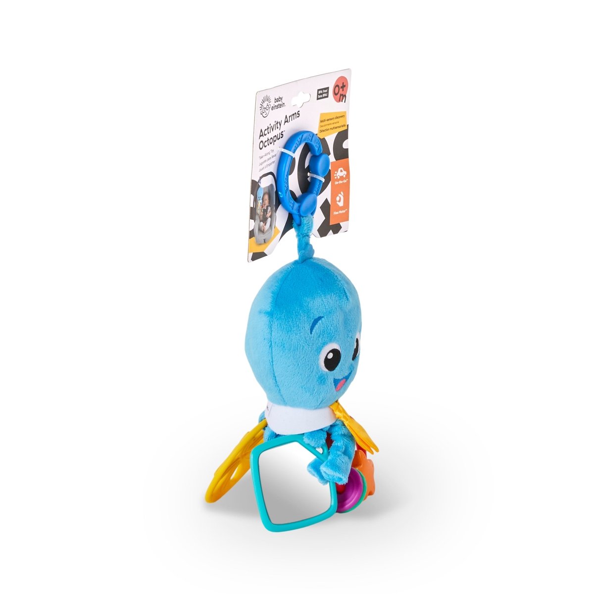 BABY EINSTEIN™ ACTIVITY ARMS OCTOPUS TAKE - ALONG TOY - Premium for Kids in Qatar | Toysaro.com