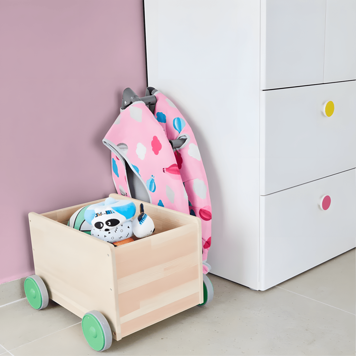 SMARTRIKE - ACTIVITY CENTER 3IN1 TRAMPOLINE™ - PINK - Premium for Kids in Qatar | Toysaro.com