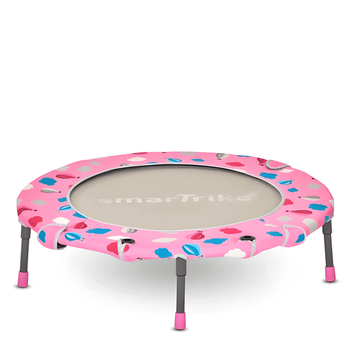 SMARTRIKE - ACTIVITY CENTER 3IN1 TRAMPOLINE™ - PINK - Premium for Kids in Qatar | Toysaro.com