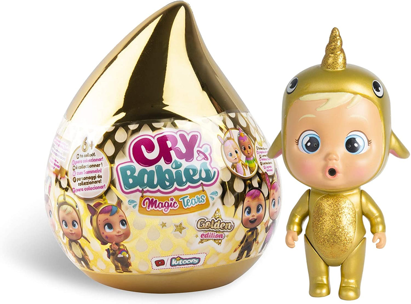CRY BABIES MAGIC TEARS GOLDEN EDITION-12 PC DISPLAY