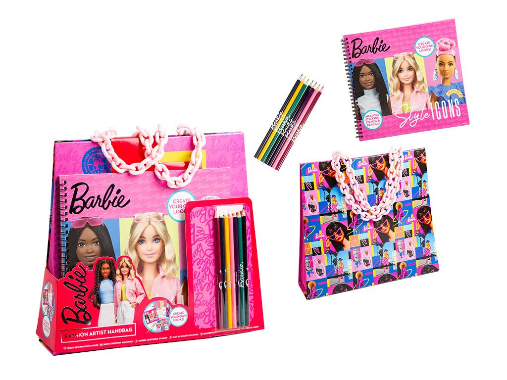 RMS UK BARBIE FASHION ARTIST HANDBAG
