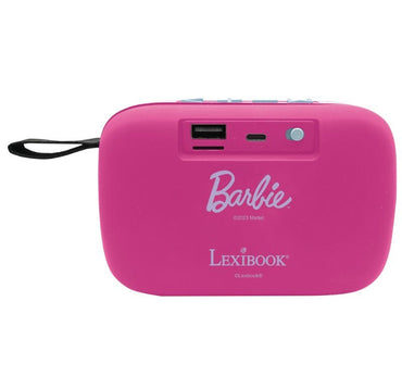 BARBIE BLUETOOTH PORTABLE SPEAKER WITH FABRIC FINISH - Premium for Kids in Qatar | Toysaro.com