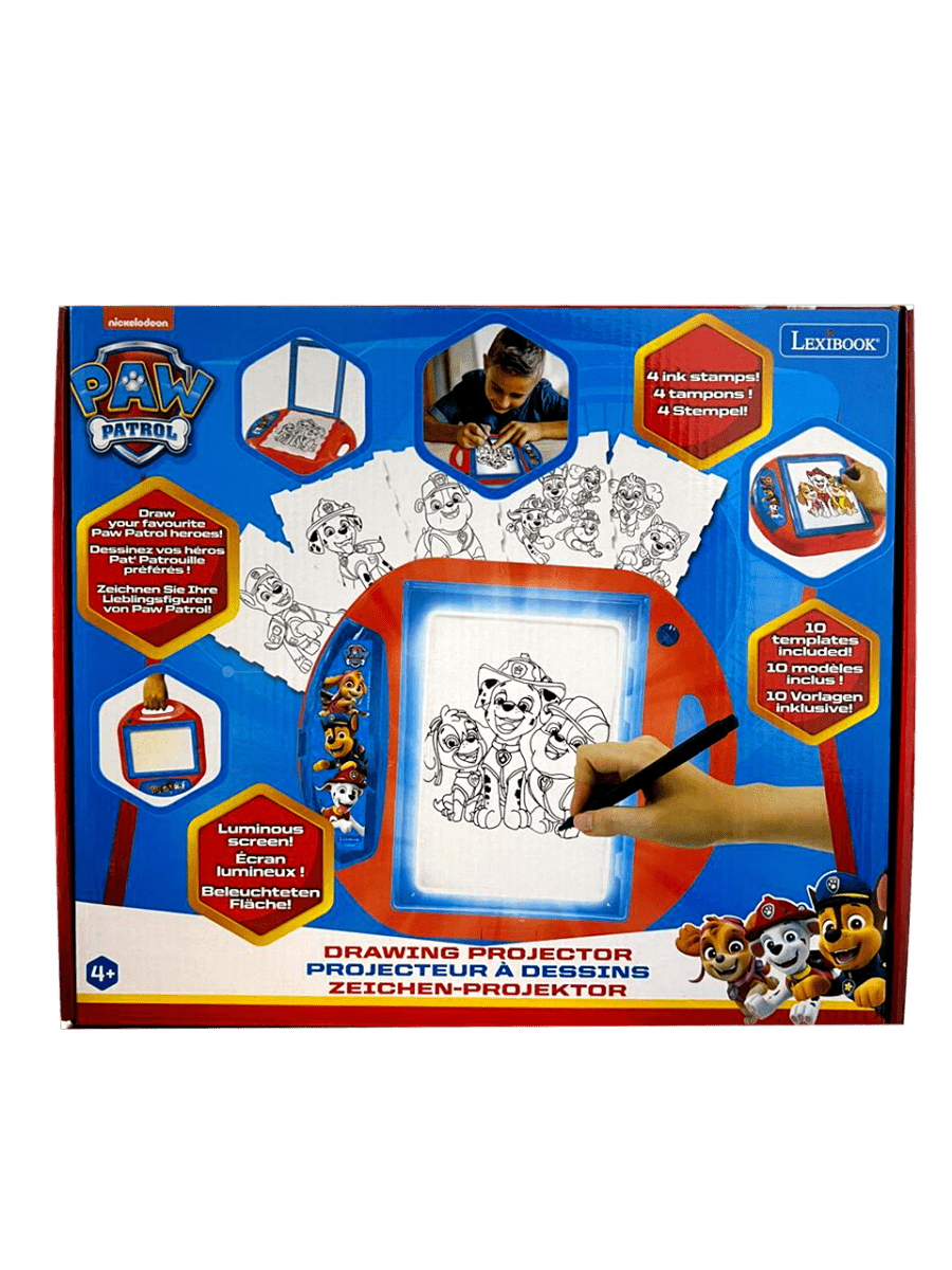 PAW PATROL DRAWING PROJECTOR WITH TEMPLATES AND STAMPS - Premium for Kids in Qatar | Toysaro.com