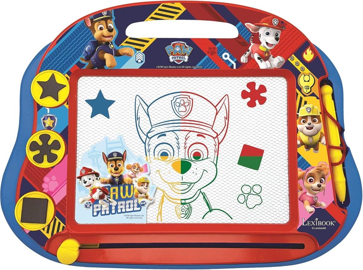 PAW PATROL MAGNETIC MULTICOLOR DRAWING BOARD A5 W/ACCESSORIES - Premium for Kids in Qatar | Toysaro.com