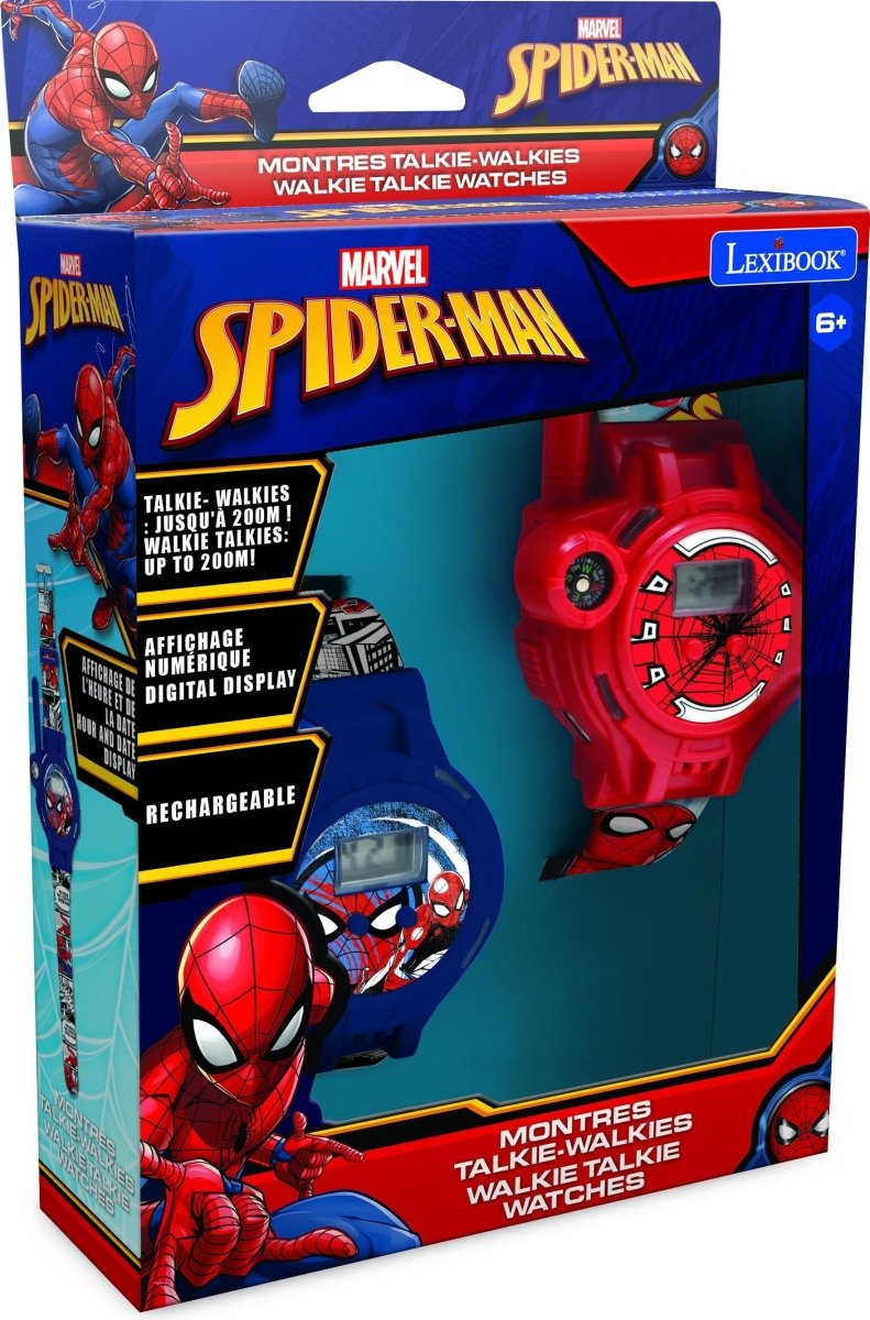 SPIDERMAN DIGITAL WATCH WITH WALKIE TALKIE 200M - Premium for Kids in Qatar | Toysaro.com