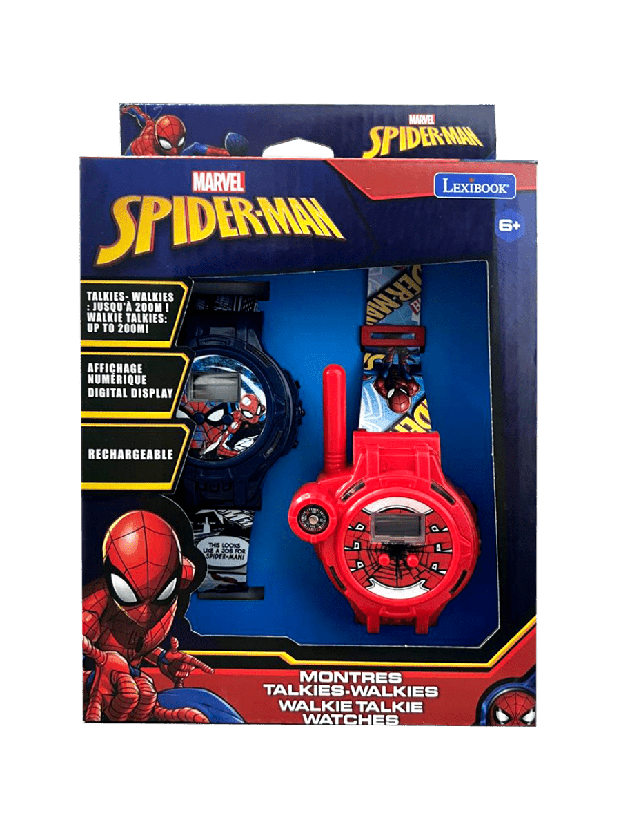 SPIDERMAN DIGITAL WATCH WITH WALKIE TALKIE 200M - Premium for Kids in Qatar | Toysaro.com