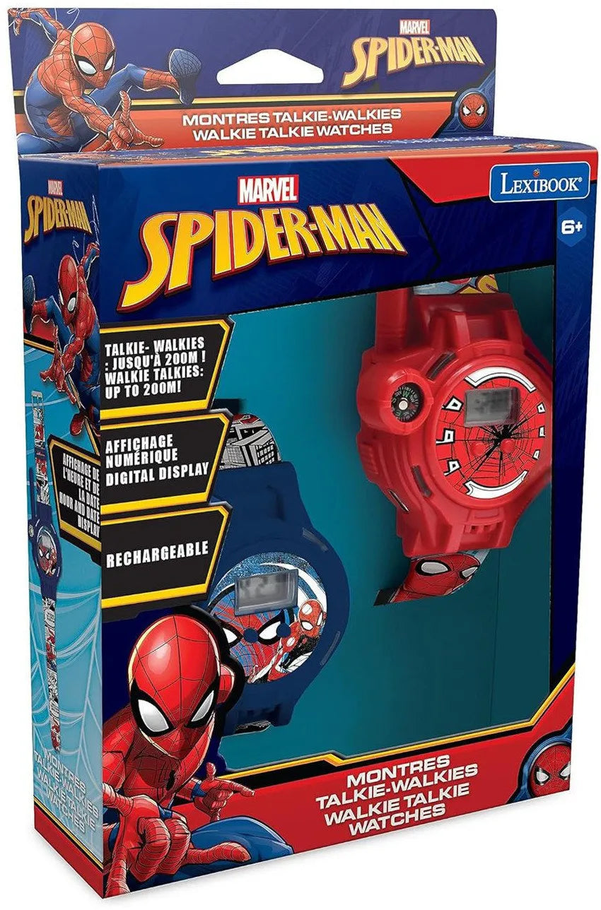 SPIDERMAN DIGITAL WATCH WITH WALKIE TALKIE 200M - Premium for Kids in Qatar | Toysaro.com