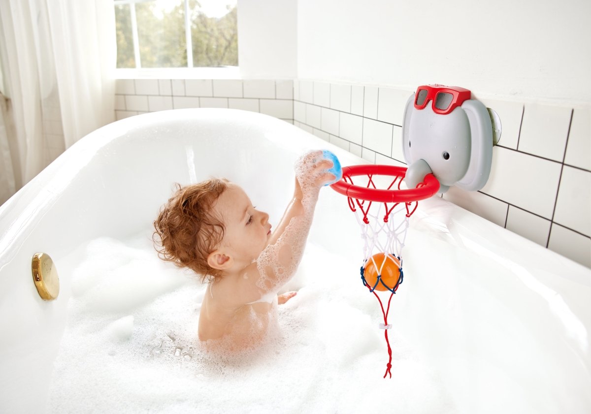 Bath Time Basketball Elephant Pal - Premium for Kids in Qatar | Toysaro.com