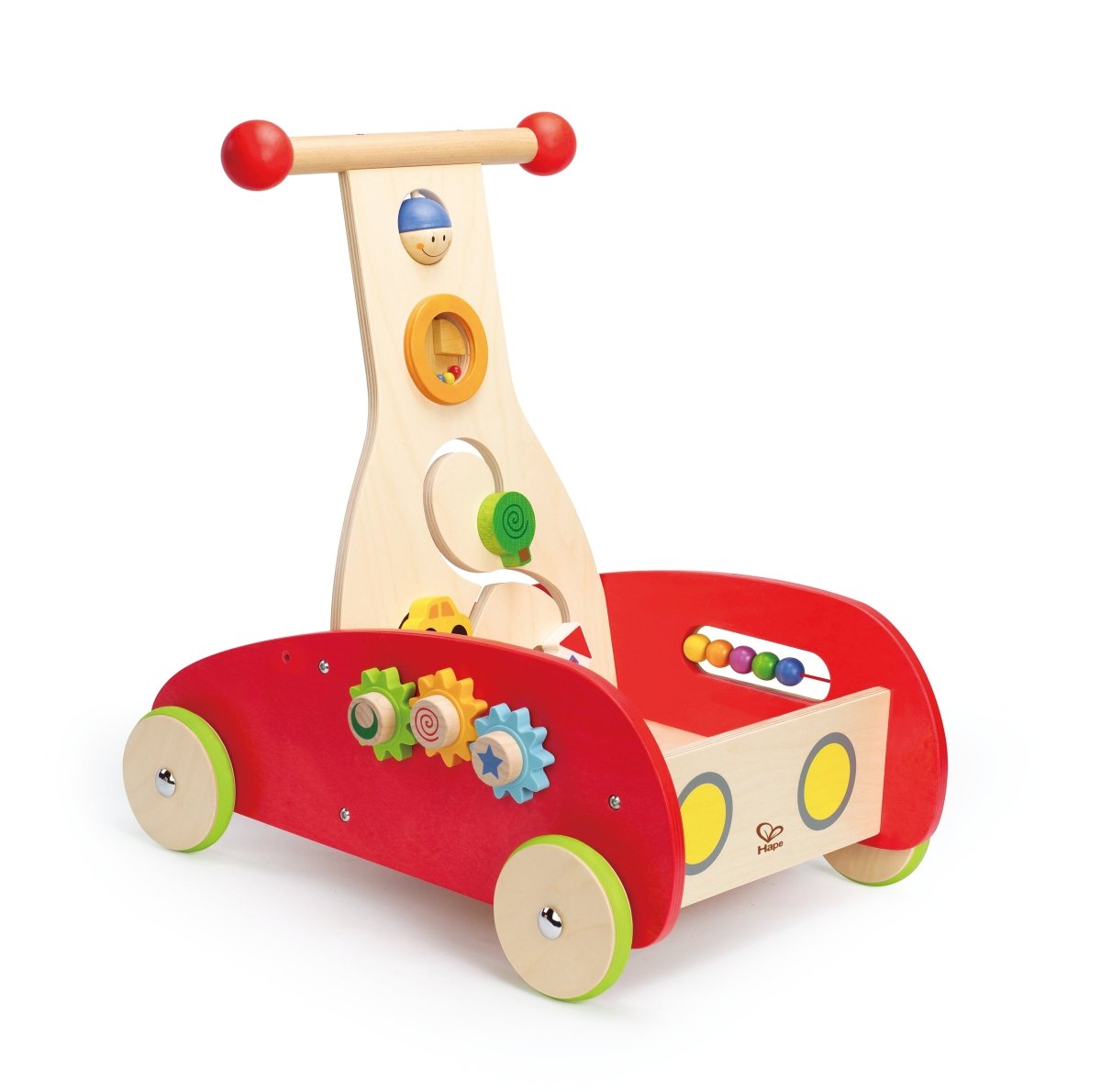 Hape Wonder Walker Push and Pull Wooden Toy - Premium for Kids in Qatar | Toysaro.com