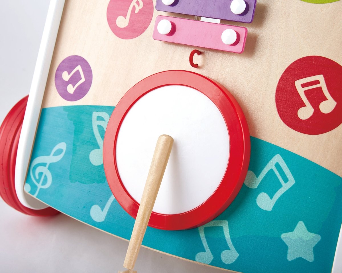Hape Wooden First Musical Walker - Premium for Kids in Qatar | Toysaro.com