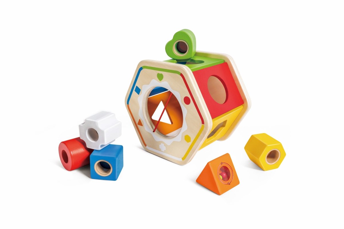 Wooden Wonder Shape Sorter - Premium for Kids in Qatar | Toysaro.com
