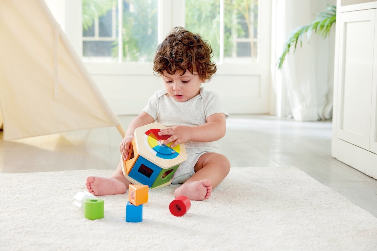 Wooden Wonder Shape Sorter - Premium for Kids in Qatar | Toysaro.com