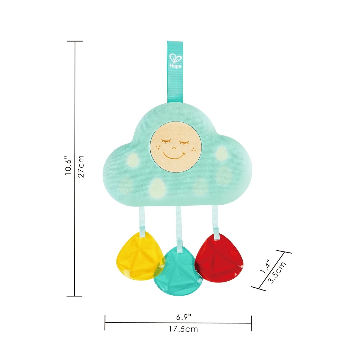 Musical Cloud Light Baby's Crib Mobile - Premium for Kids in Qatar | Toysaro.com