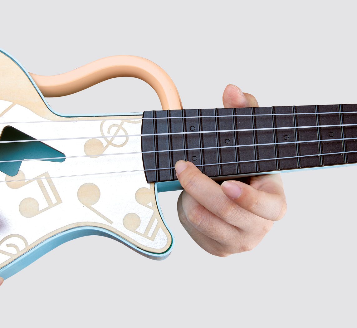 Hape - Rock n’ Roll Ukulele Wooden Musical Instrument - Premium for Kids in Qatar | Toysaro.com