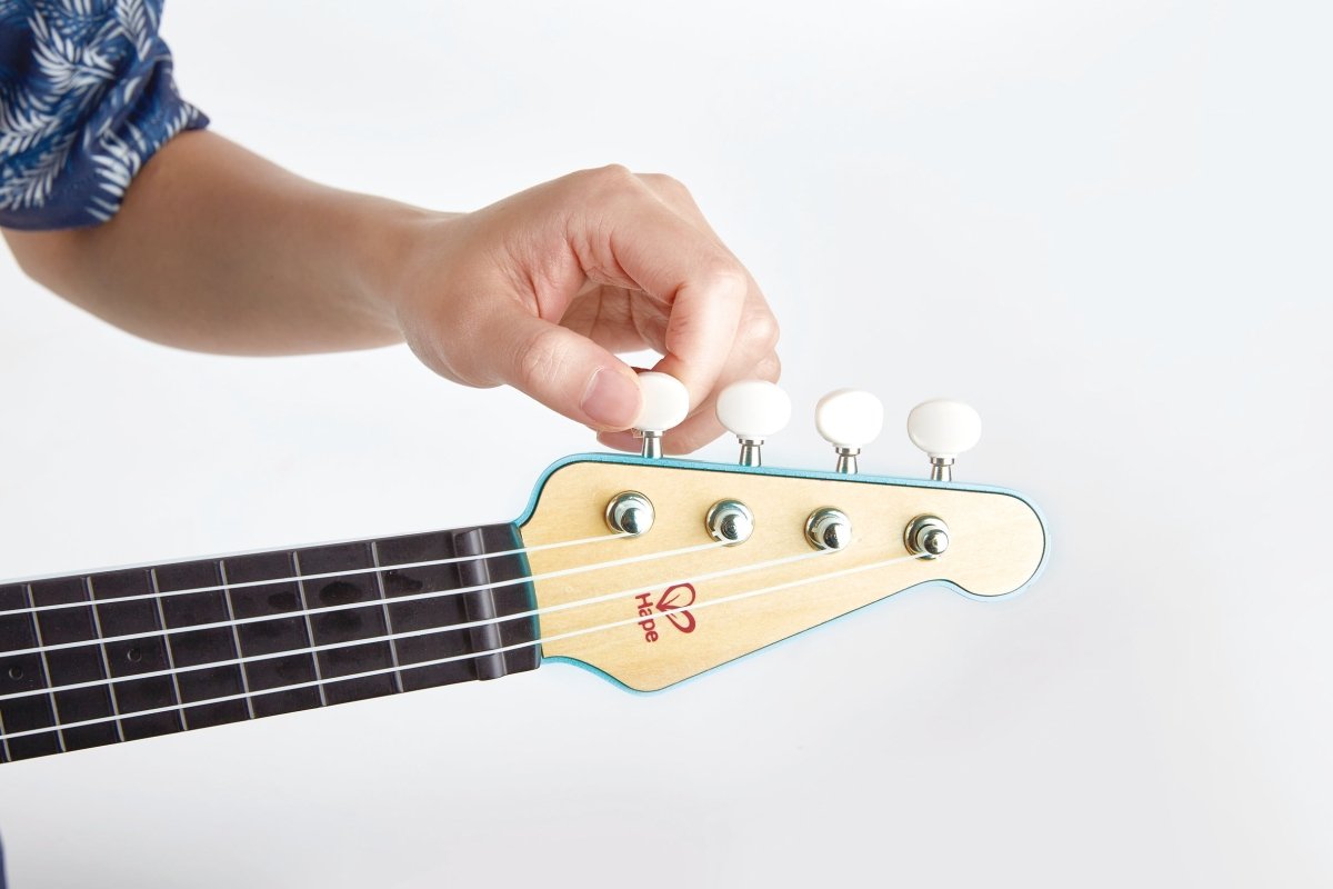 Hape - Rock n’ Roll Ukulele Wooden Musical Instrument - Premium for Kids in Qatar | Toysaro.com