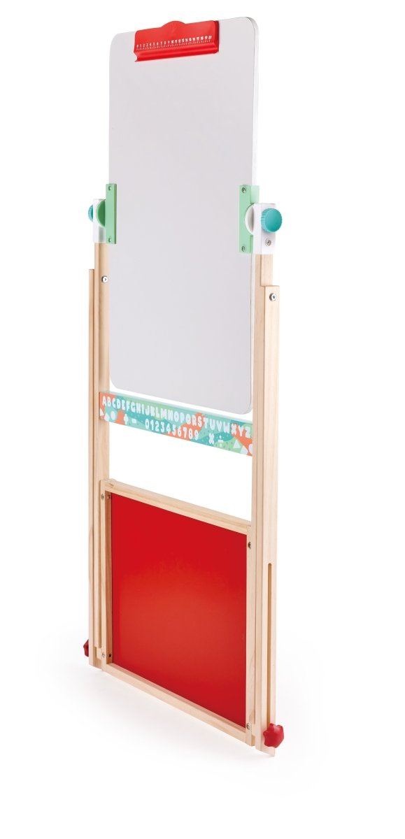 Hape Foldable Double - sided Flip Free Standing Flip Flat Easel - Premium for Kids in Qatar | Toysaro.com