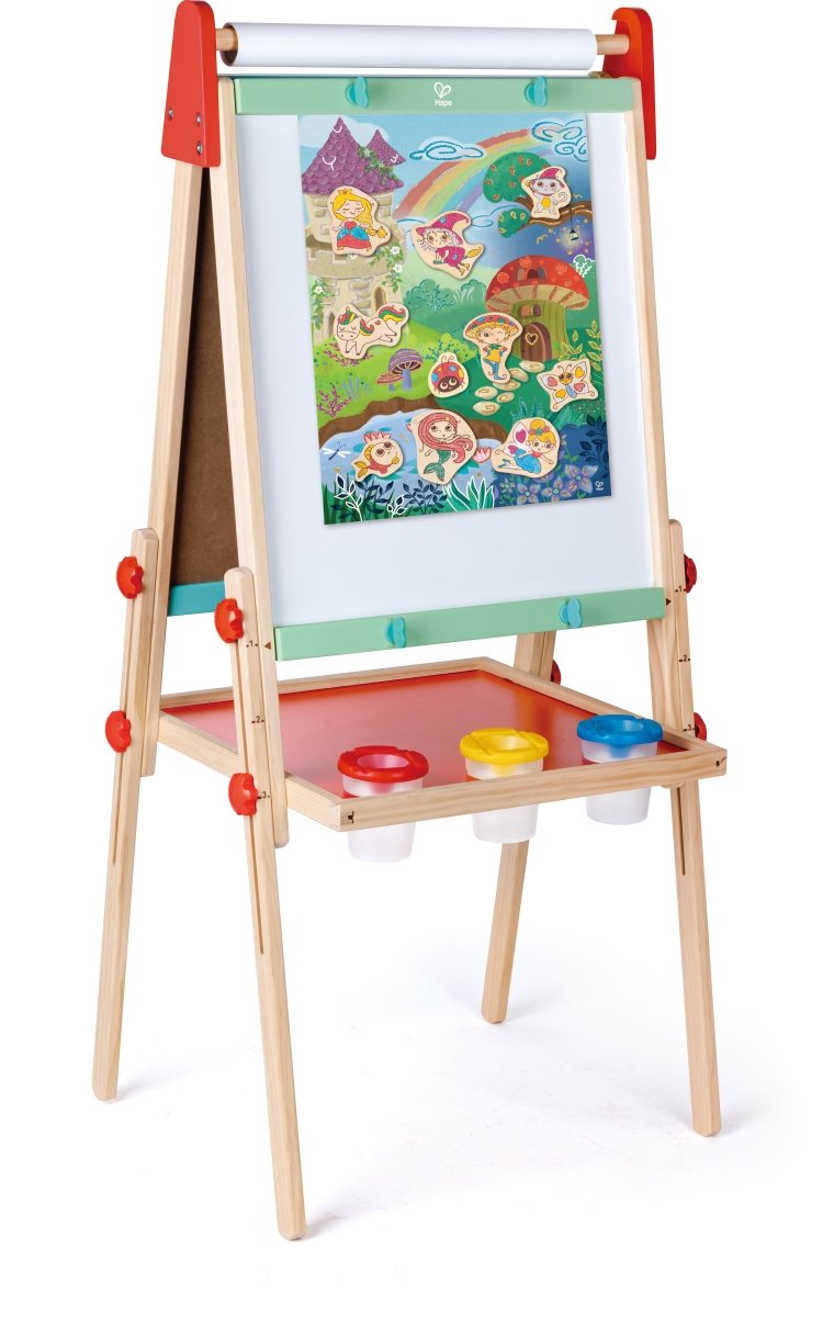 Hape DIY Magic Friends Art & Craft Set w/ Wooden Magnets - Premium for Kids in Qatar | Toysaro.com