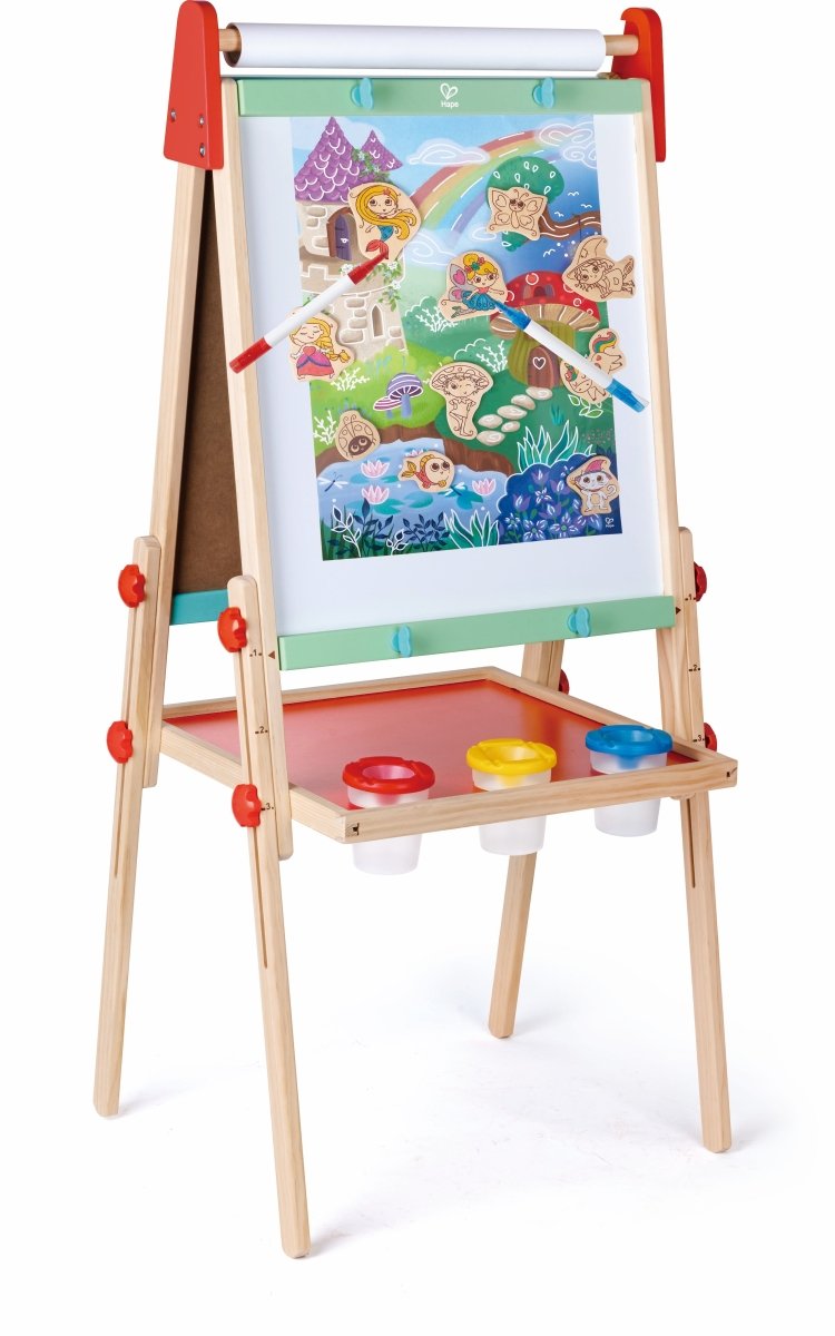 Hape DIY Magic Friends Art & Craft Set w/ Wooden Magnets - Premium for Kids in Qatar | Toysaro.com