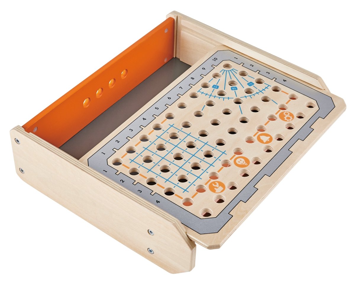 Hape Junior Inventor Science Experiment Toolbox Kit 32pcs - Premium for Kids in Qatar | Toysaro.com