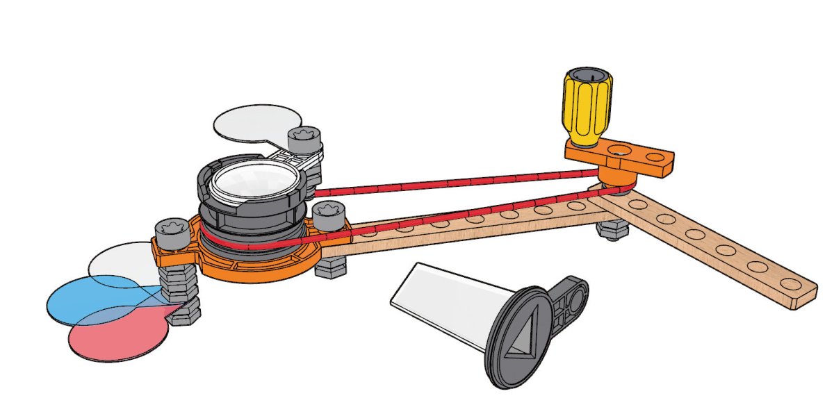 Hape Junior Inventor Optical Science Lab Wooden Playset 53pcs - Premium for Kids in Qatar | Toysaro.com