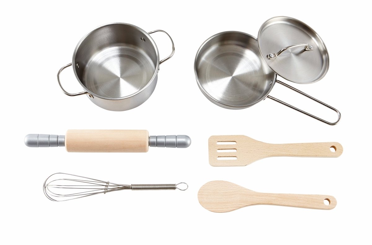 Hape Chef's Cooking Kitchen & Food Playset - Premium for Kids in Qatar | Toysaro.com