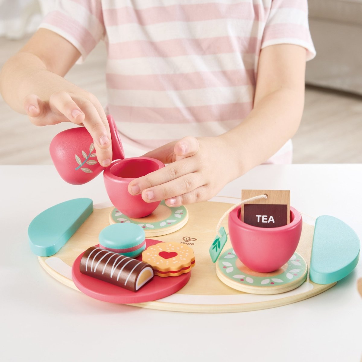 TEA TIME WOODEN PLAY SET - Premium for Kids in Qatar | Toysaro.com