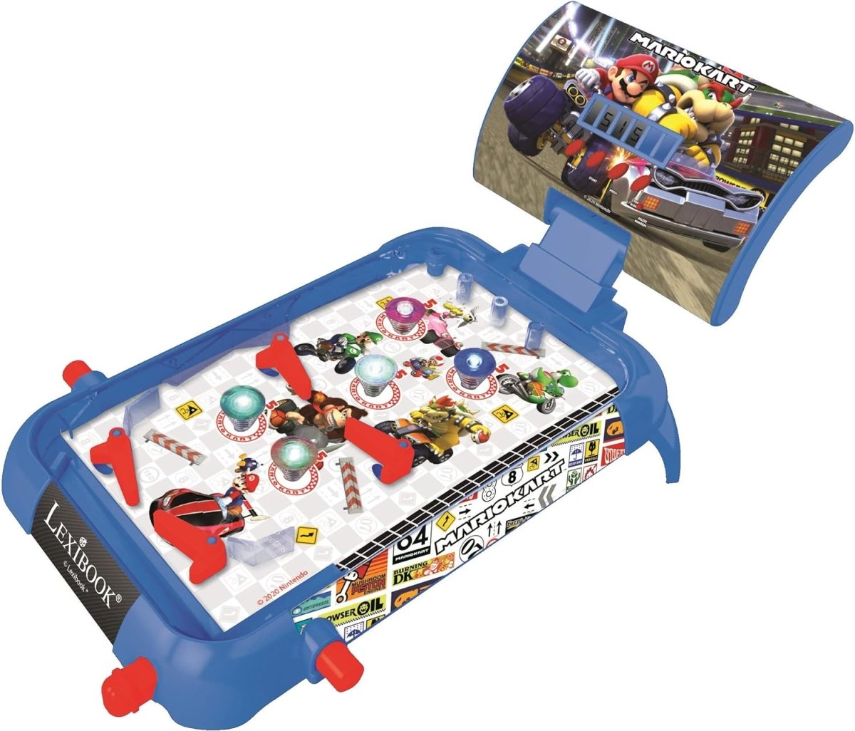 MARIO KART ELECTRONIC PINBALL W/LIGHTS N SOUND - Premium for Kids in Qatar | Toysaro.com