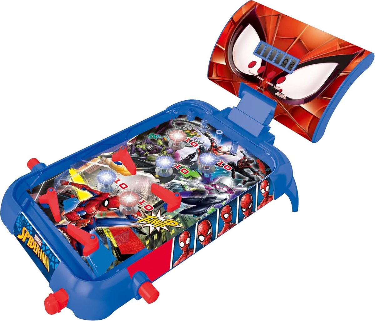 SPIDERMAN ELECTRONIC PINBALL WITH LIGHTS AND SOUND - Premium for Kids in Qatar | Toysaro.com