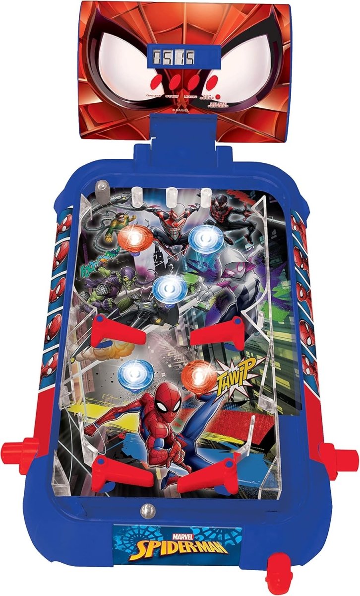 SPIDERMAN ELECTRONIC PINBALL WITH LIGHTS AND SOUND - Premium for Kids in Qatar | Toysaro.com