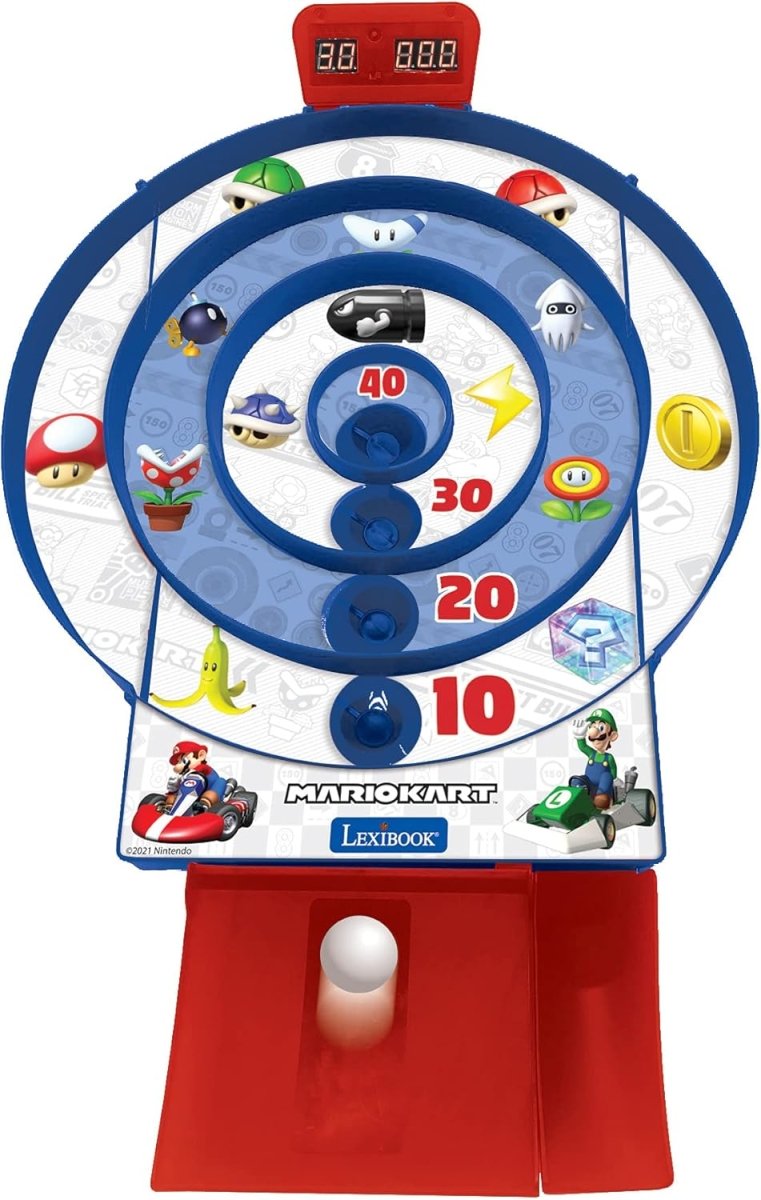 MARIO KART TARGET SHOOT ELECTRONIC GAME WITH LCD SCREEN N 2 BALLS - Premium for Kids in Qatar | Toysaro.com